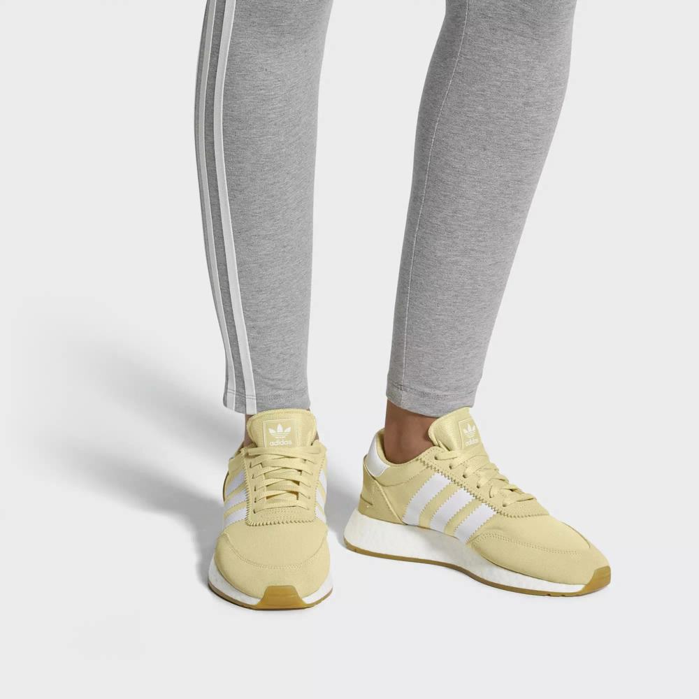 Adidas I-5923 Tenis Amarillos Para Mujer (MX-45402)